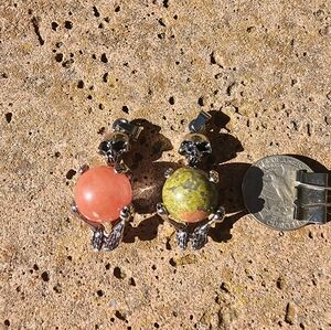 Skeleton necklace pendants